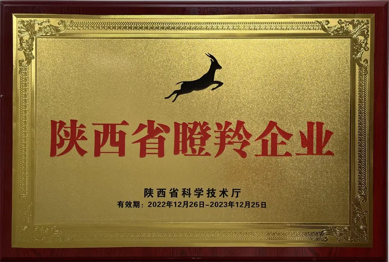 陕西省瞪羚企业